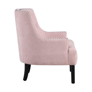 Chenille Fabric Accent Chair