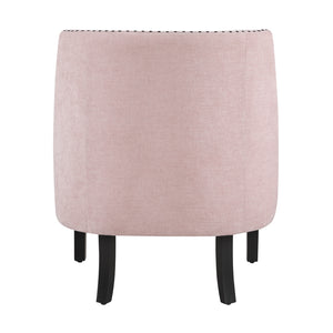 Chenille Fabric Accent Chair