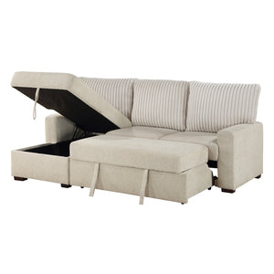 Fabric 2-Piece Power Reclining Sectional with Left Chaise