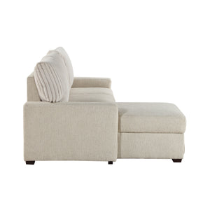 Fabric 2-Piece Power Reclining Sectional with Left Chaise