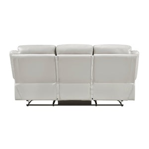 Leather Double Reclining Sofa