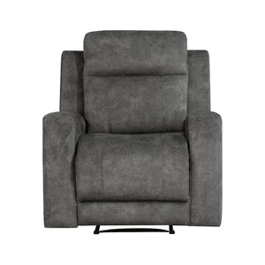 Textured Microfiber Reclining Chair