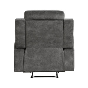 Textured Microfiber Reclining Chair