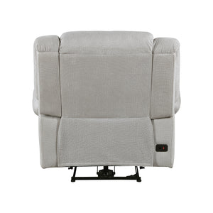 Textured Microfiber Power Reclining Chair