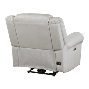 Textured Microfiber Power Reclining Chair