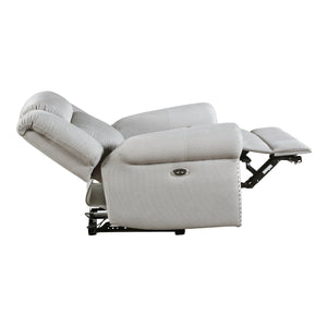 Textured Microfiber Power Reclining Chair