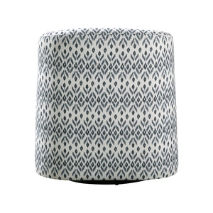 Textured Fabric Swivel Chair