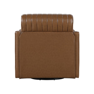 Faux Leather Swivel Chair