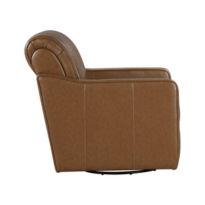 Faux Leather Swivel Chair