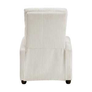 Corduroy Push Back Reclining Chair