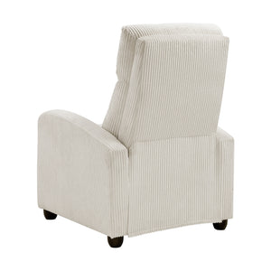 Corduroy Push Back Reclining Chair