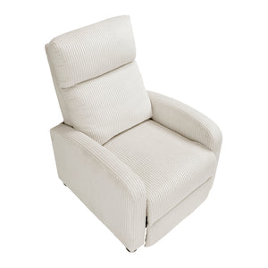 Corduroy Push Back Reclining Chair