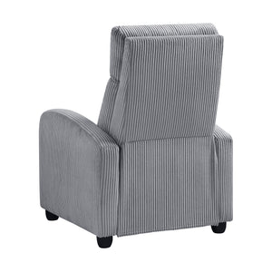 Corduroy Push Back Reclining Chair