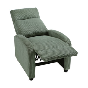 Corduroy Push Back Reclining Chair