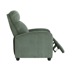 Corduroy Push Back Reclining Chair