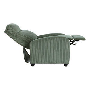 Corduroy Push Back Reclining Chair