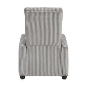 Corduroy Push Back Reclining Chair