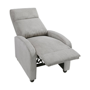 Corduroy Push Back Reclining Chair