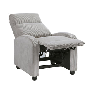 Corduroy Push Back Reclining Chair