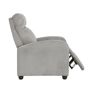 Corduroy Push Back Reclining Chair