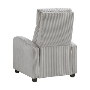 Corduroy Push Back Reclining Chair