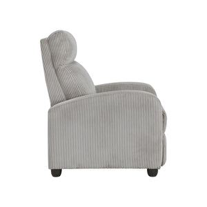 Corduroy Push Back Reclining Chair