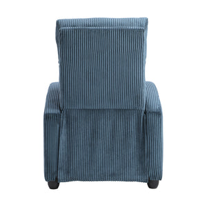 Corduroy Push Back Reclining Chair