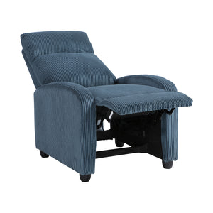 Corduroy Push Back Reclining Chair