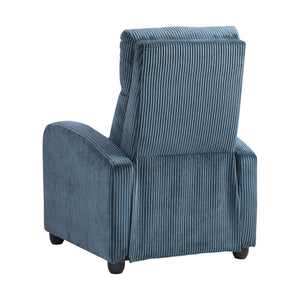 Corduroy Push Back Reclining Chair