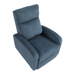 Corduroy Push Back Reclining Chair