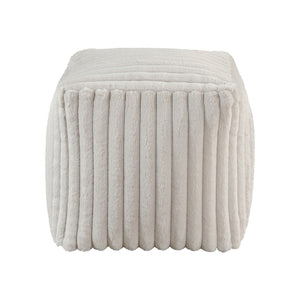 Corduroy Fabric Pouf