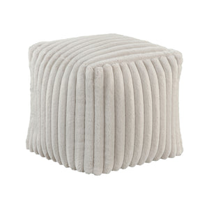 Corduroy Fabric Pouf