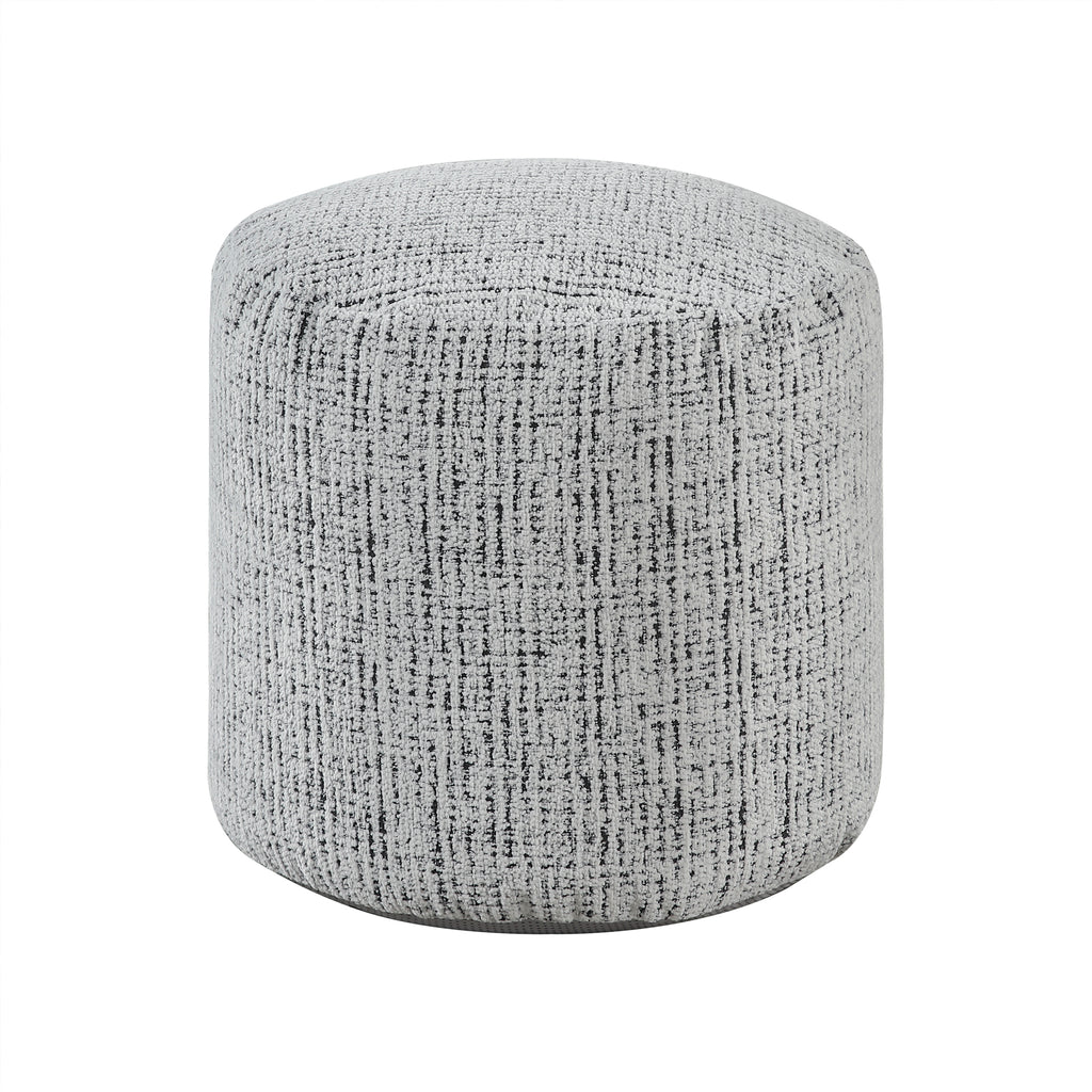 Chenille Fabric Pouf