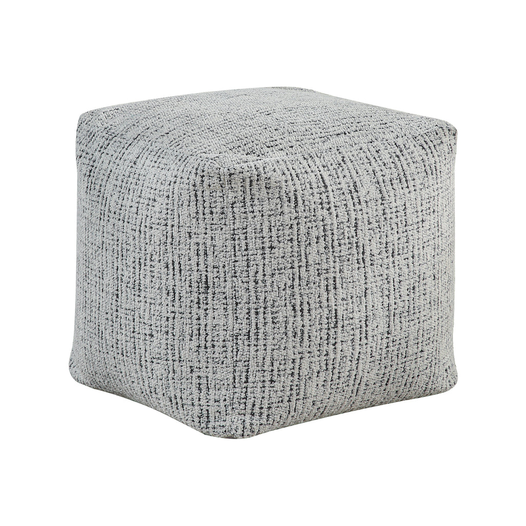 Chenille Fabric Pouf