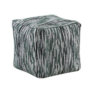 Jacquard Fabric Pouf