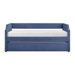 Textured Fabric Daybed with Trundle