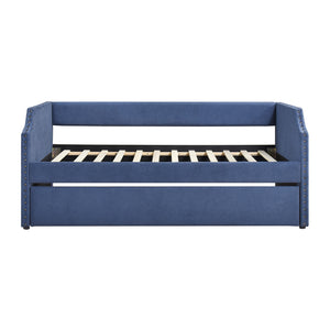 Textured Fabric Daybed with Trundle