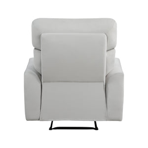 Velvet Fabric Reclining Chair