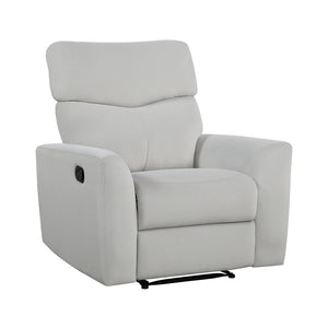 Velvet Fabric Reclining Chair