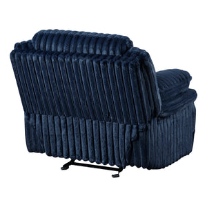 Corduroy Fabric Glider Reclining Chair