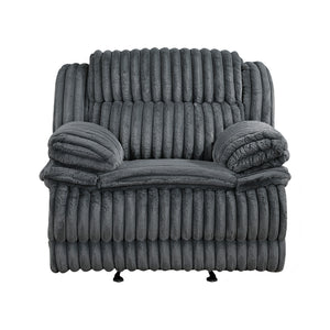 Corduroy Fabric Glider Reclining Chair