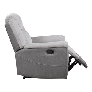 Chennile Fabric Reclining Chair