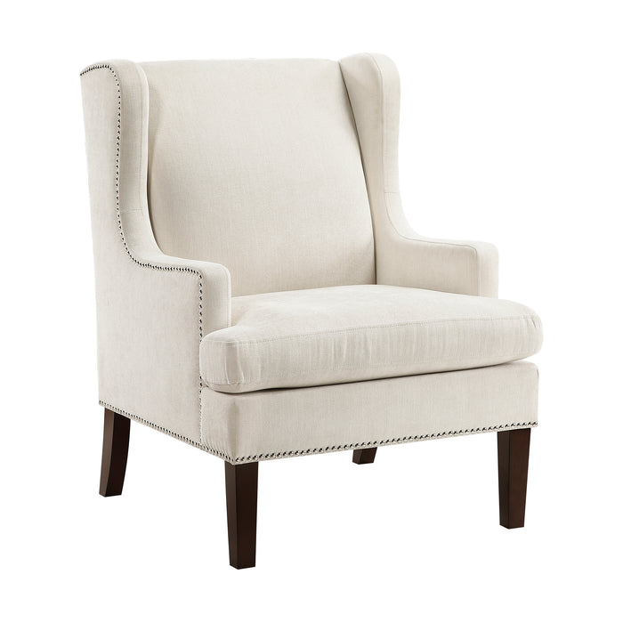Textured Fabric Accent Chair