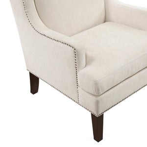 Textured Fabric Accent Chair