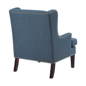 Textured Fabric Accent Chair