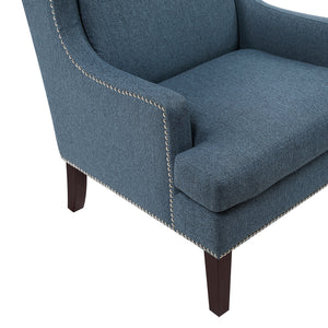 Textured Fabric Accent Chair