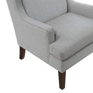 Textured Fabric Accent Chair