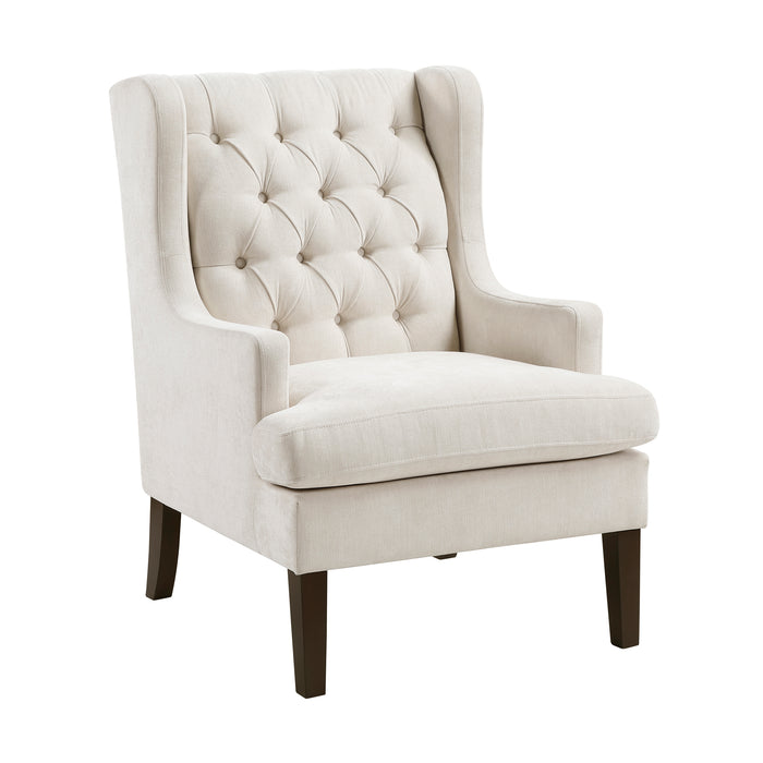 Textured Fabric Accent Chair