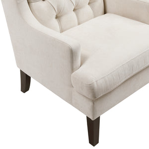 Textured Fabric Accent Chair