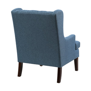 Textured Fabric Accent Chair